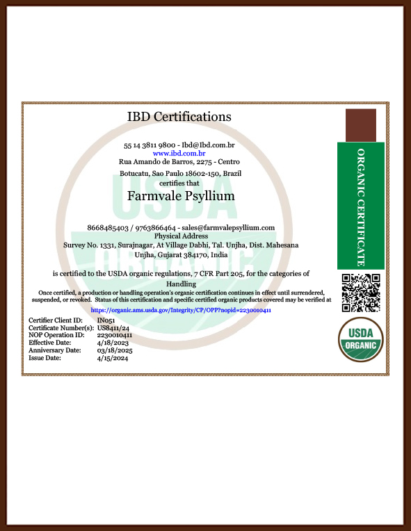 NOP-Certificate